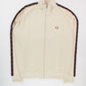 Felpa FRED PERRY Uomo CONTRAST Avorio