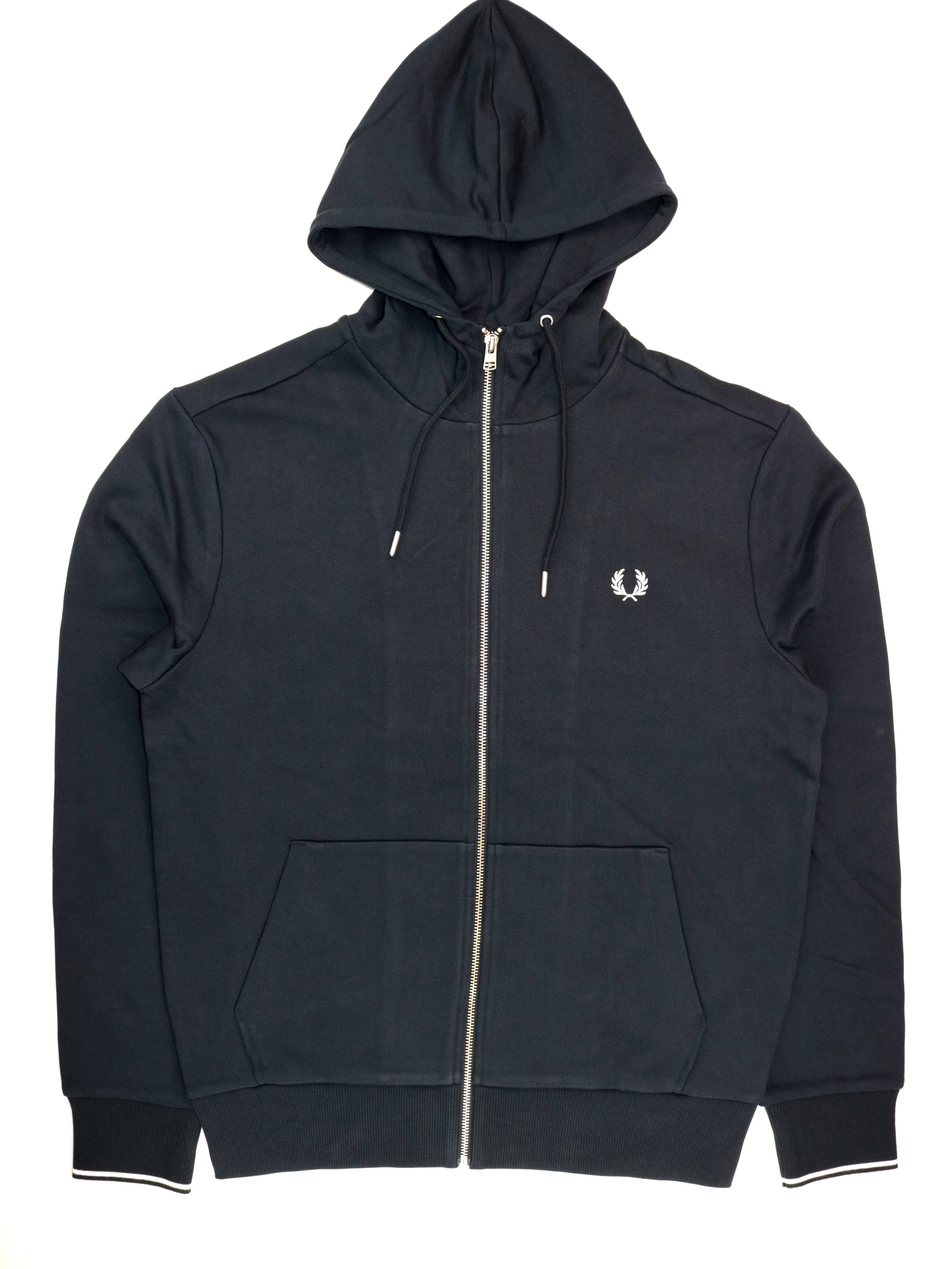 Felpa FRED PERRY Uomo HOODED Navy