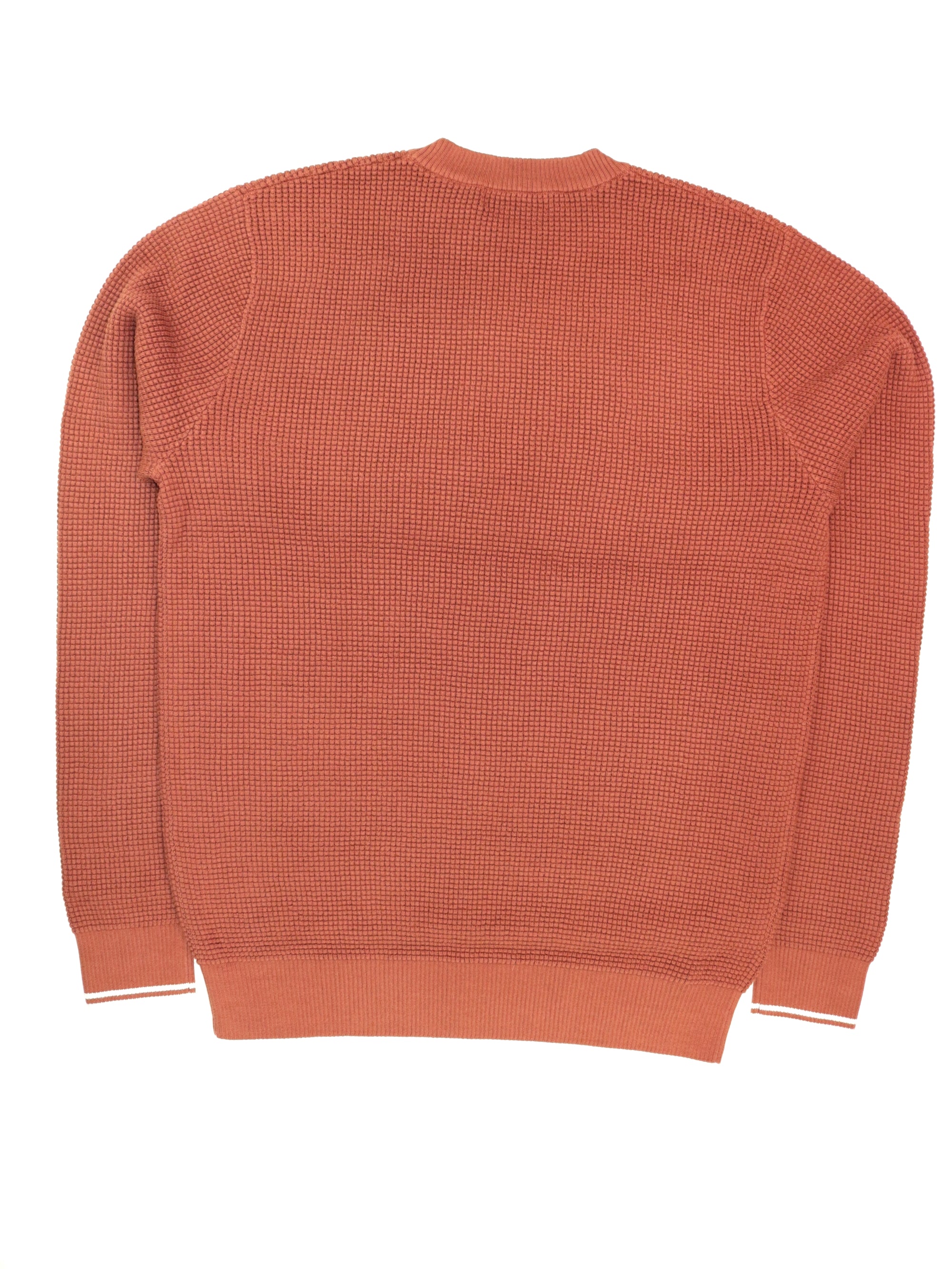 Pullover FRED PERRY Uomo WAFFLE Arancione