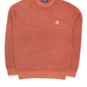 Pullover FRED PERRY Uomo WAFFLE Arancione