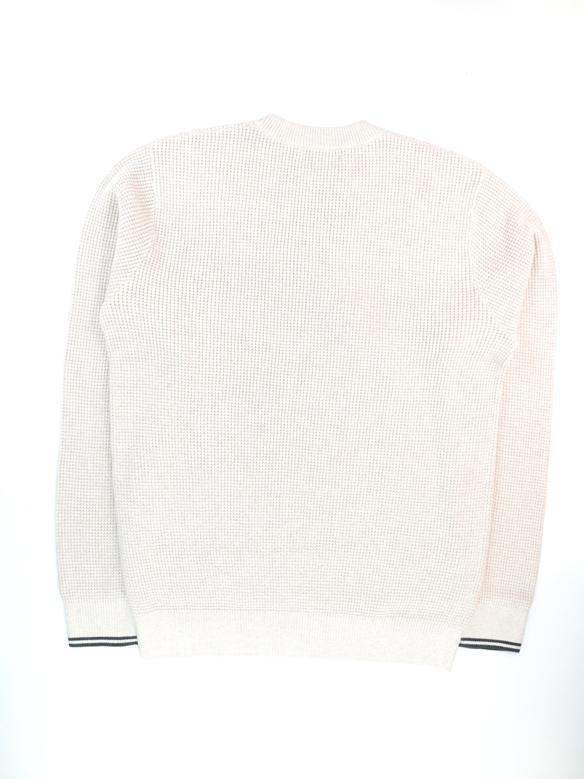 Pullover FRED PERRY Uomo WAFFLE Avorio