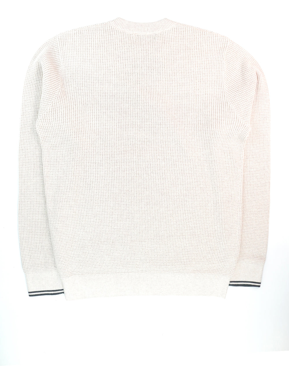 Pullover Fred Perry Uomo Waffle Avorio Fred Perry  Angolo dello Sport
