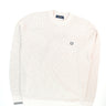 Pullover FRED PERRY Uomo WAFFLE Avorio