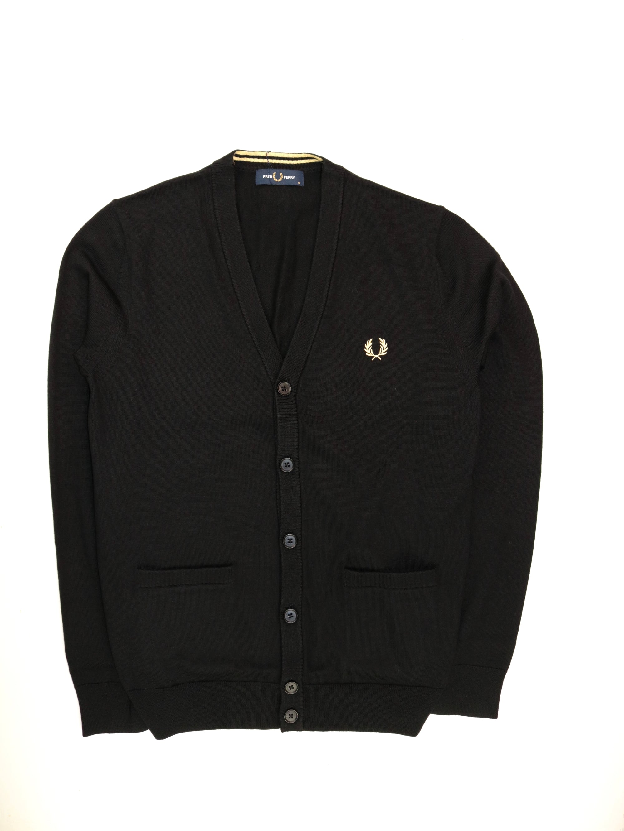 Pullover FRED PERRY Uomo CLASSIC Nero