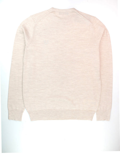 Pullover Fred Perry Uomo Classic Crew Avorio Fred Perry  Angolo dello Sport