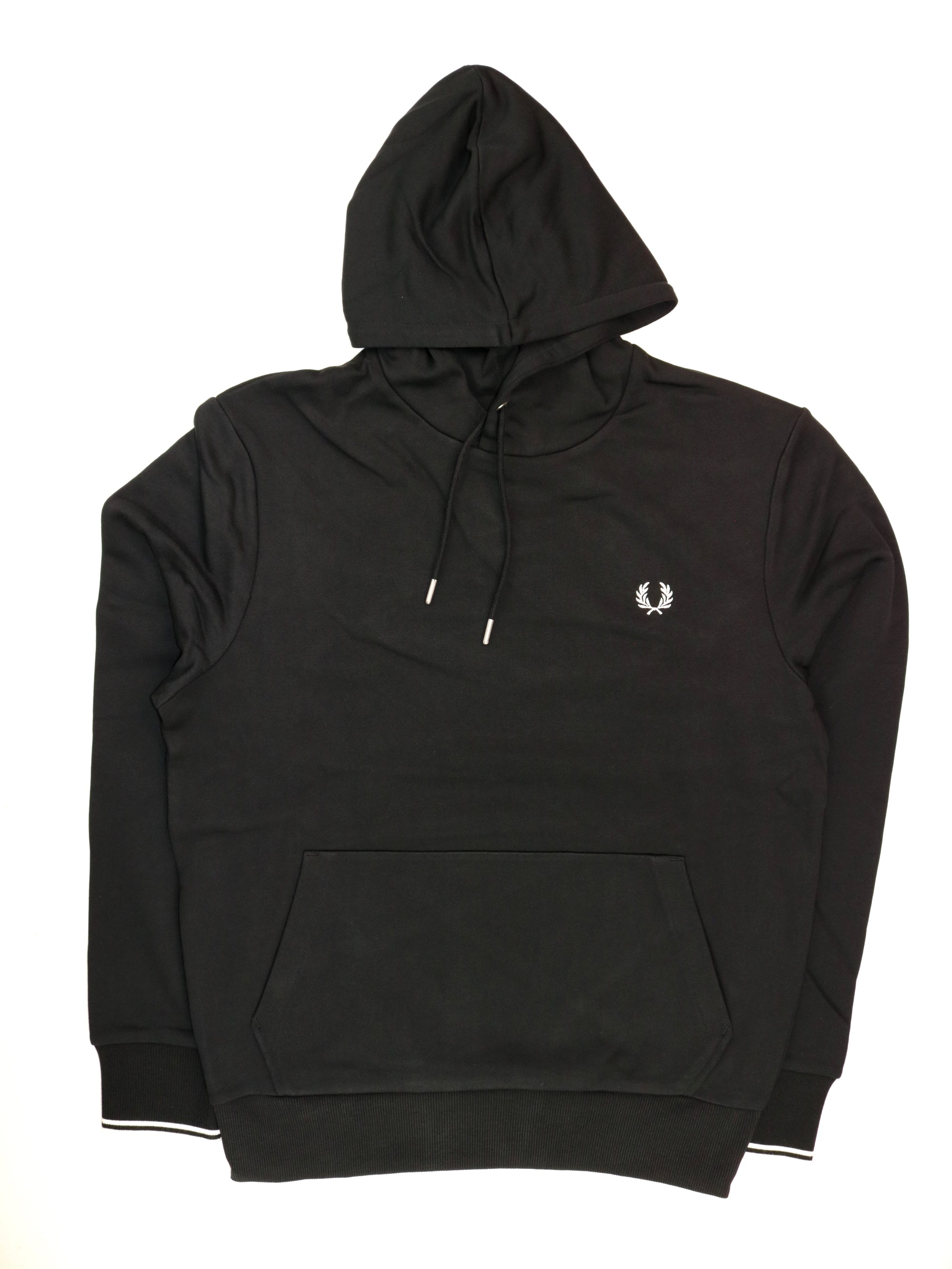 Felpa FRED PERRY Uomo TIPPED Nero