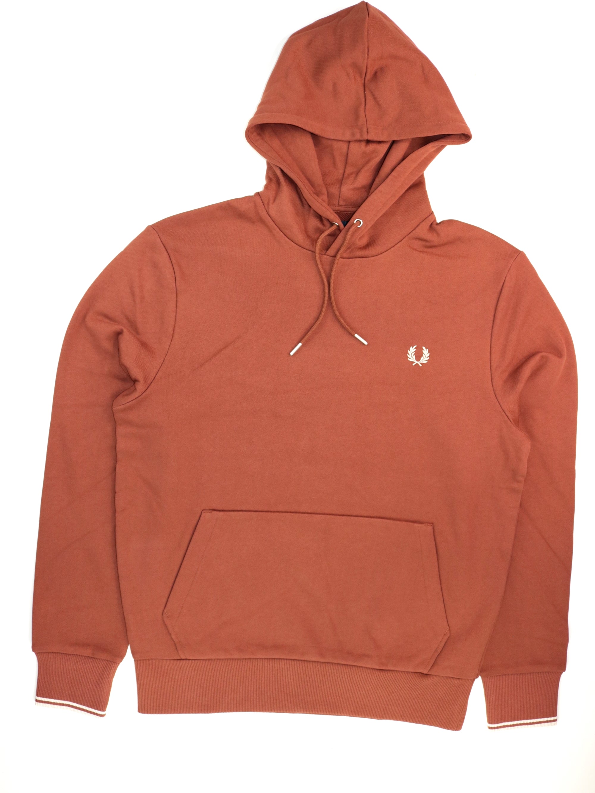 Felpa FRED PERRY Uomo TIPPED Arancione