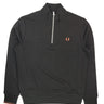 Felpa FRED PERRY Uomo HALF ZIP Nero