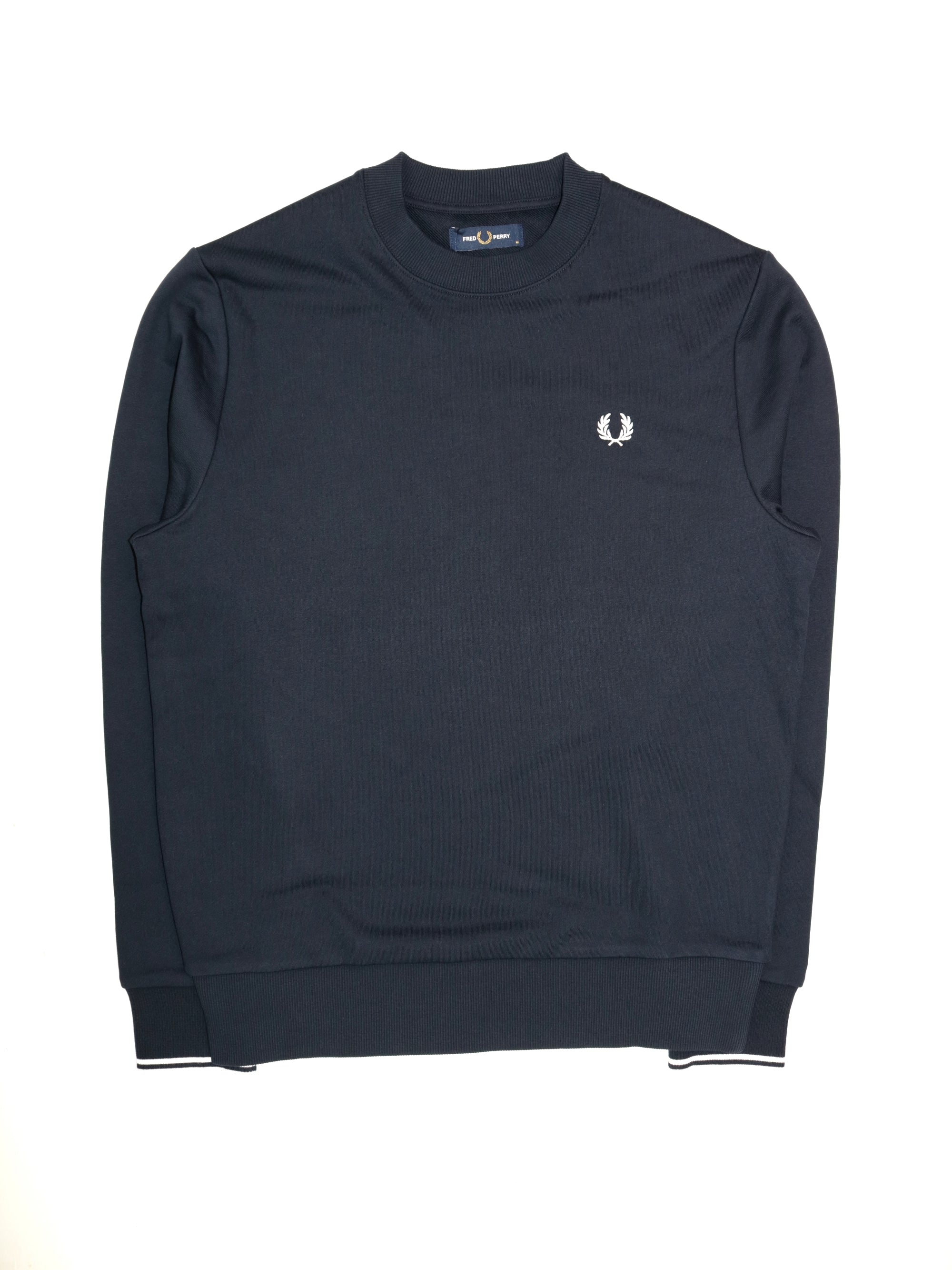 Felpa FRED PERRY Uomo CREW NECK Navy