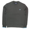 Felpa FRED PERRY Uomo CREW NECK Verde