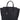 Borsa GAELLE Donna maxi shopper eco Nero