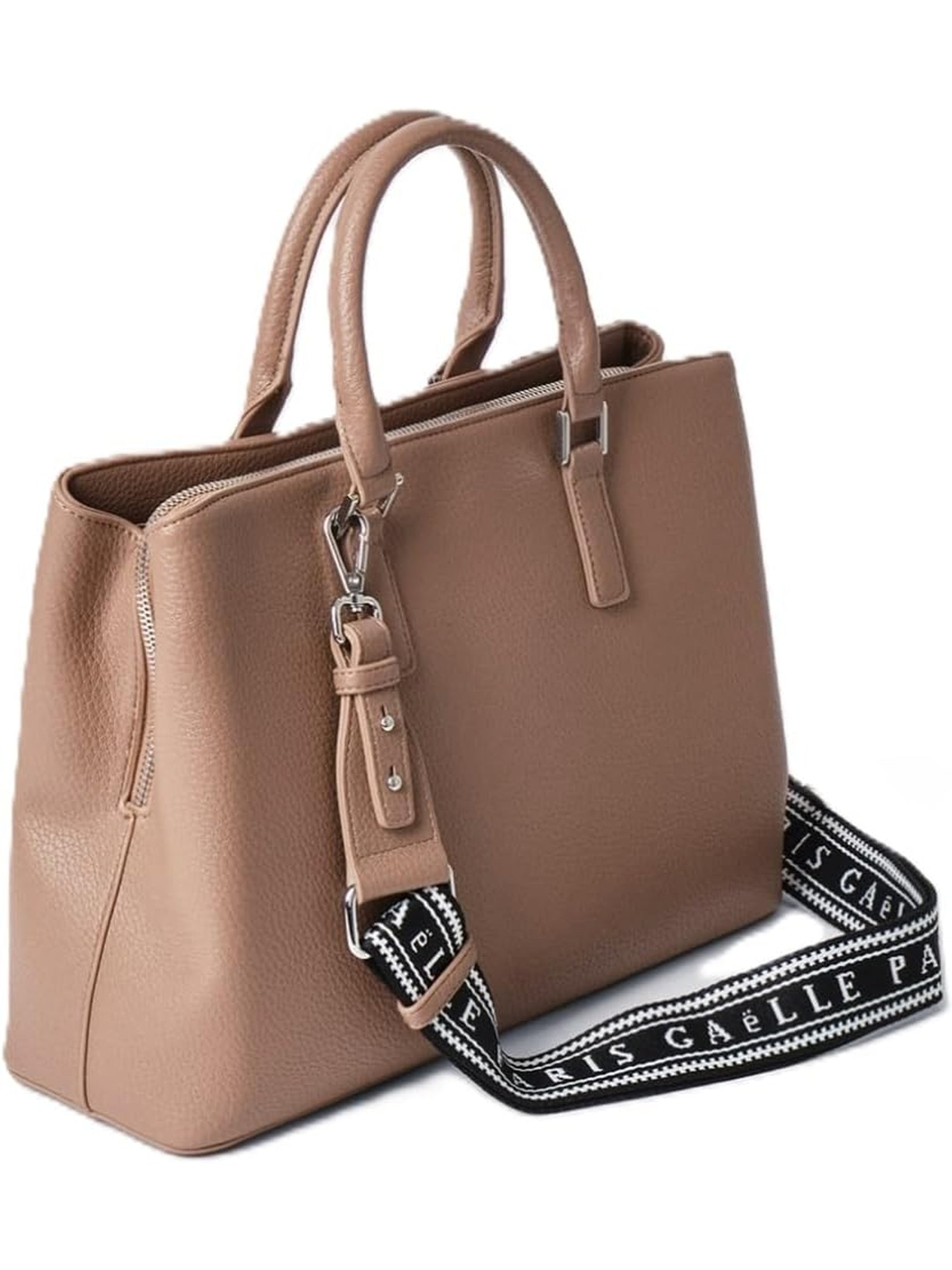 Borsa GAELLE Donna maxi shopper con tracolla Beige