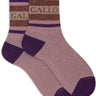 Calze GALLO Unisex CORTO CO/LUREX RIGHE DI DUE COLO Multicolore