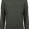 Pullover GALLO Uomo GIROCOLLO WV TINTO CAPO Militare