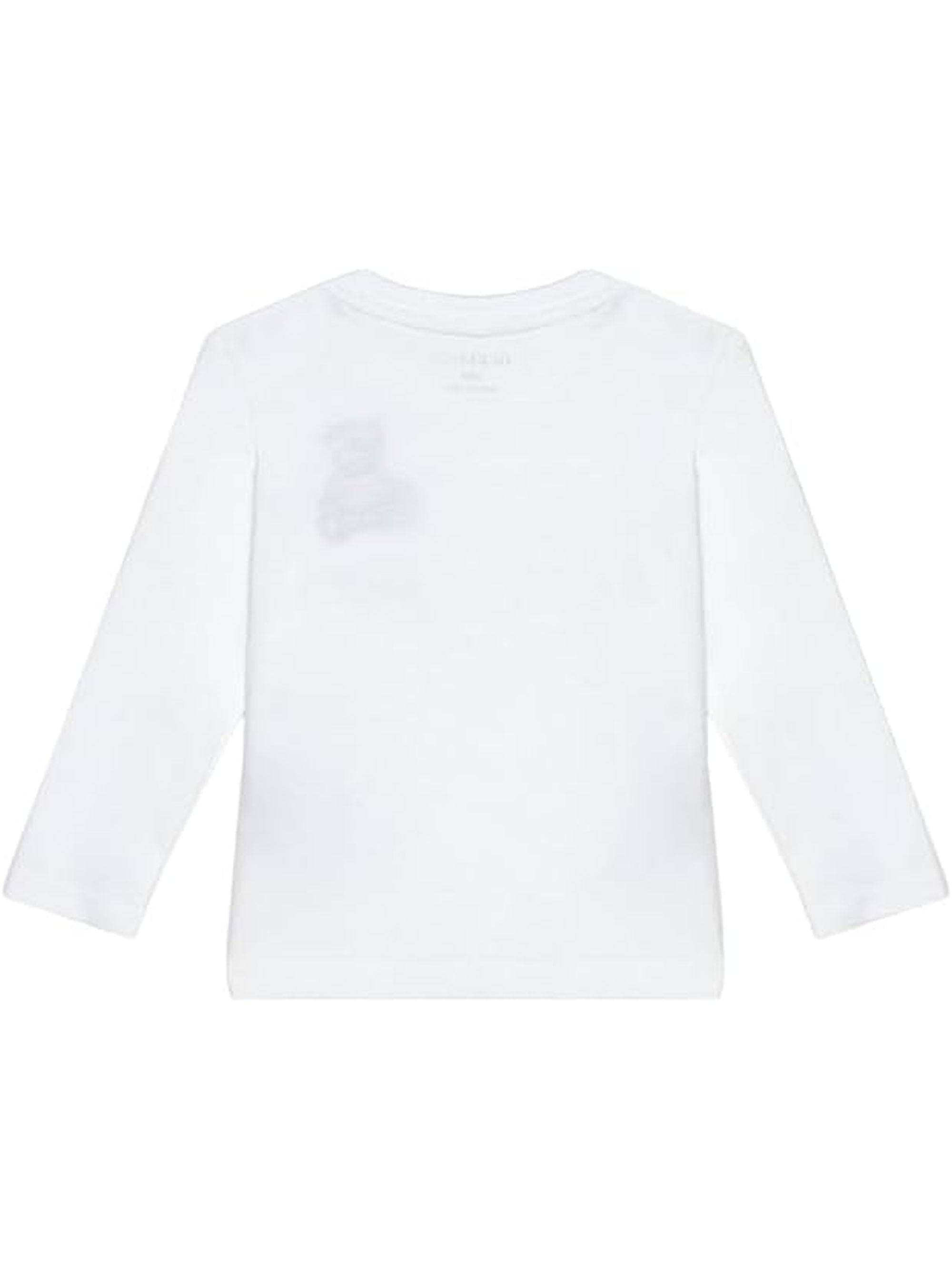 T-shirt GUESS JR Bambino LS Bianco