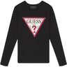 T-shirt GUESS JR Bambina LS Nero