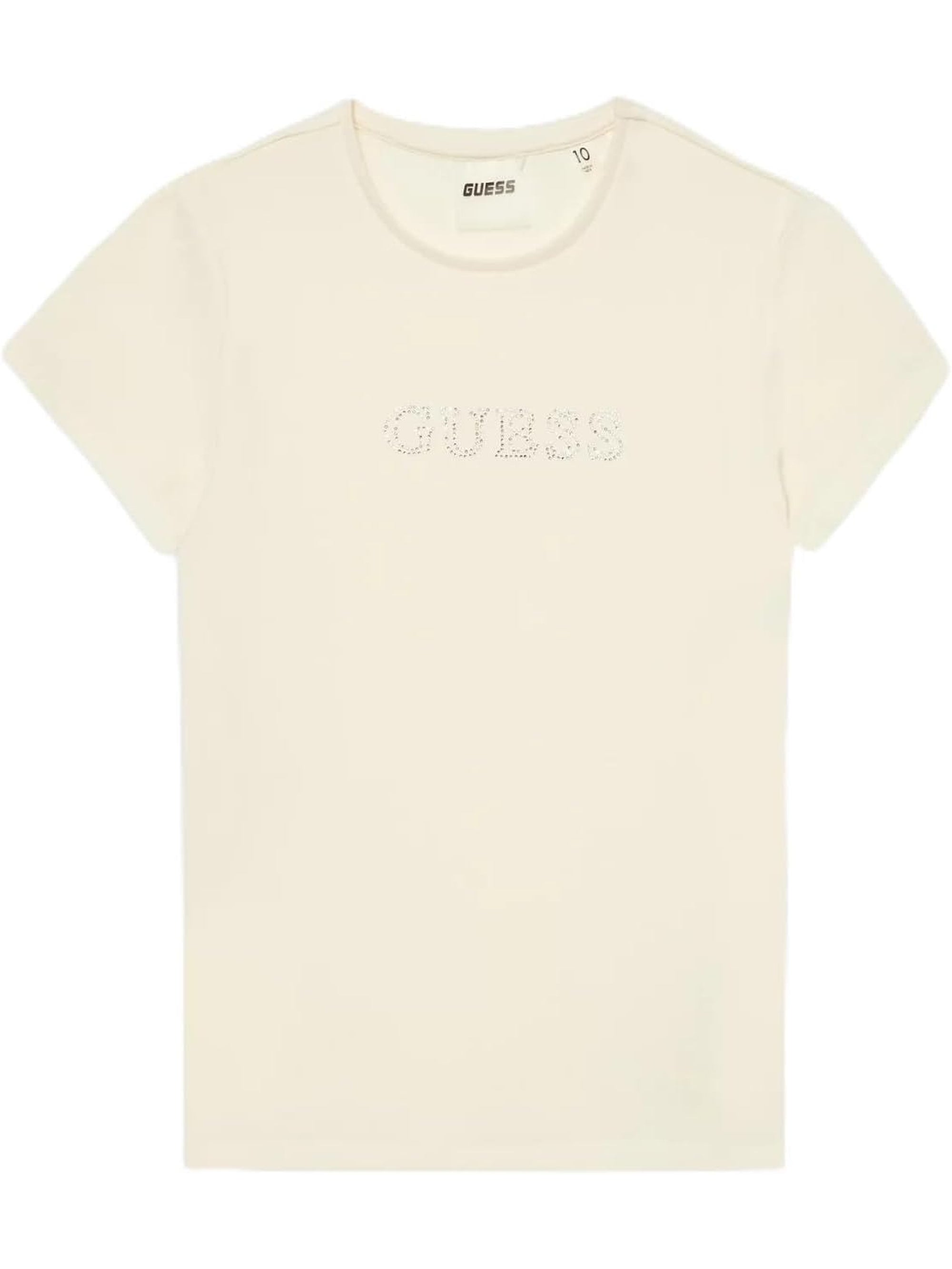 T-shirt GUESS JR Bambina SS Bianco