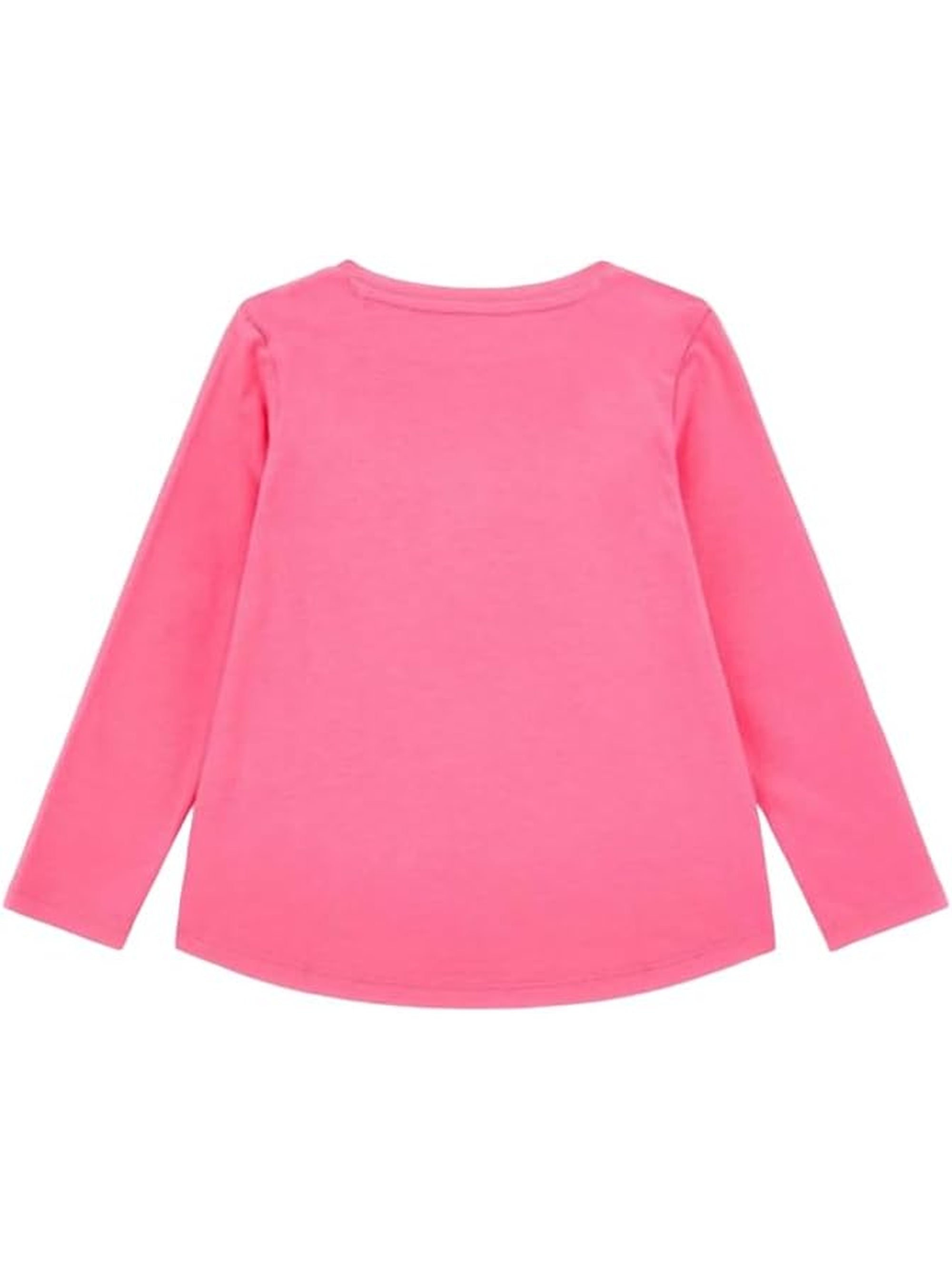 T-shirt GUESS JR Bambina LS Rosa