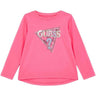 T-shirt GUESS JR Bambina LS Rosa