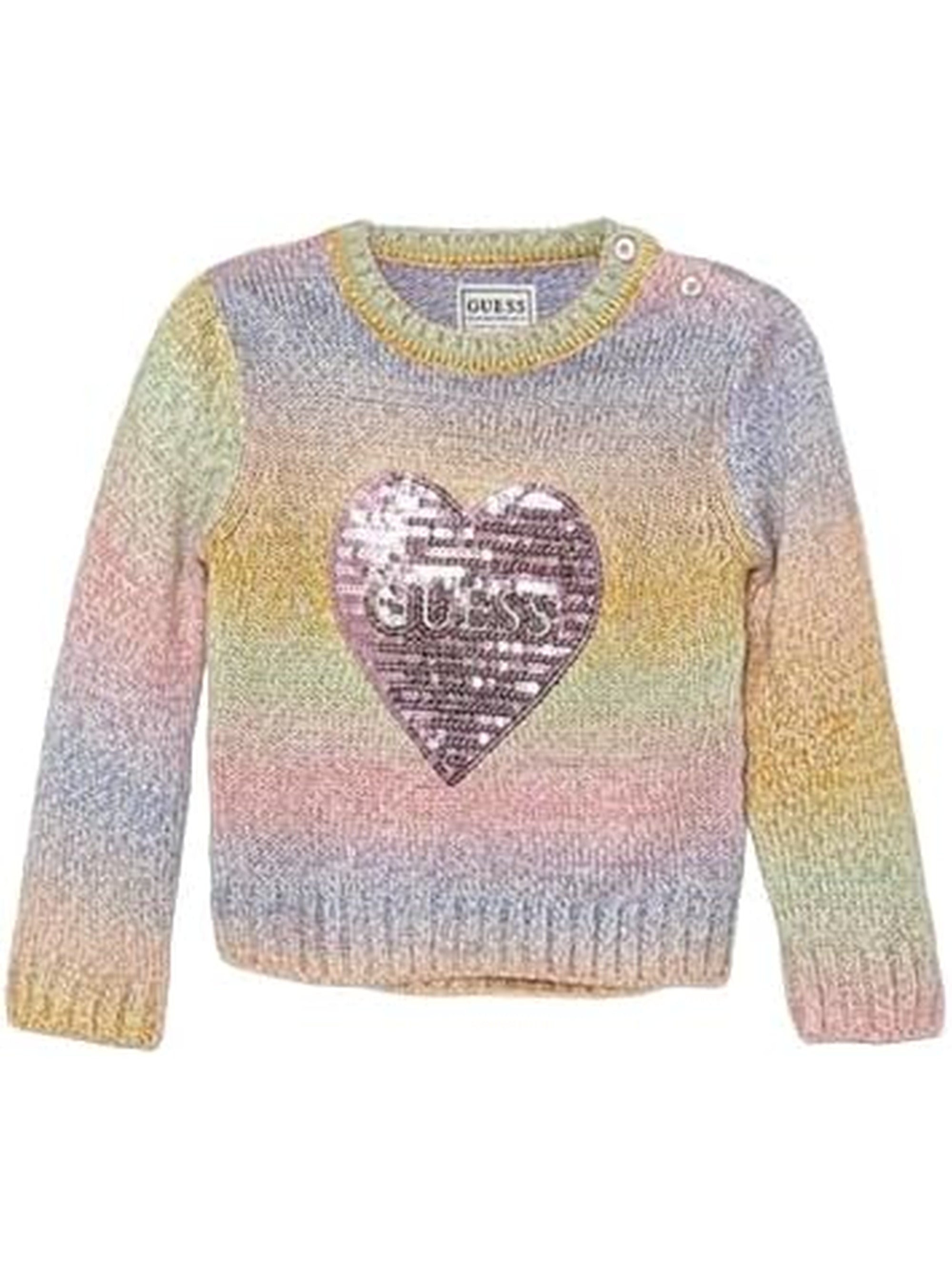 Pullover GUESS JR Bambina LS Multicolore