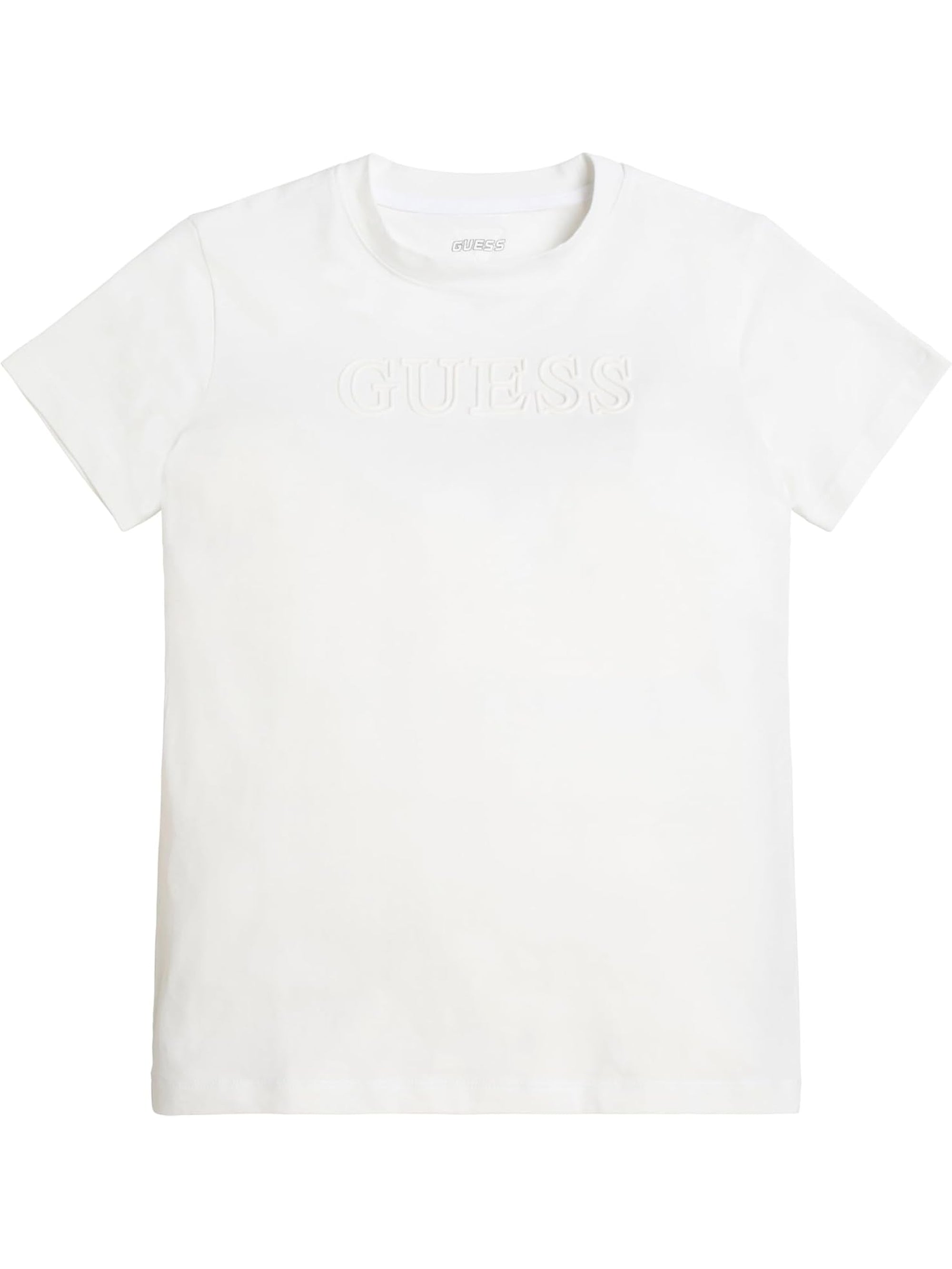 T-shirt GUESS JR Bambino SS Bianco