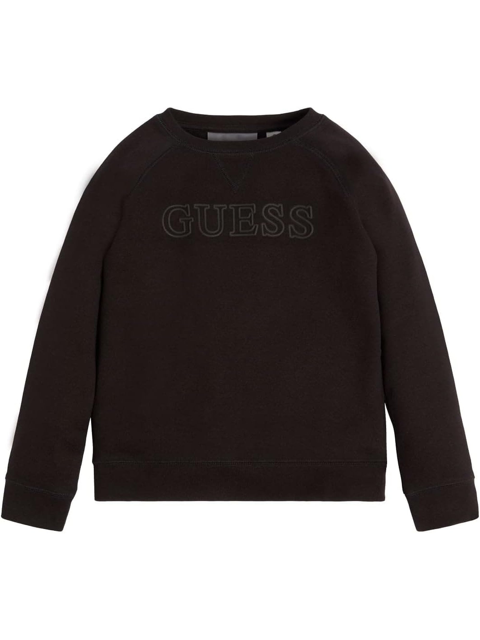 Felpa GUESS JR Bambino LS Nero