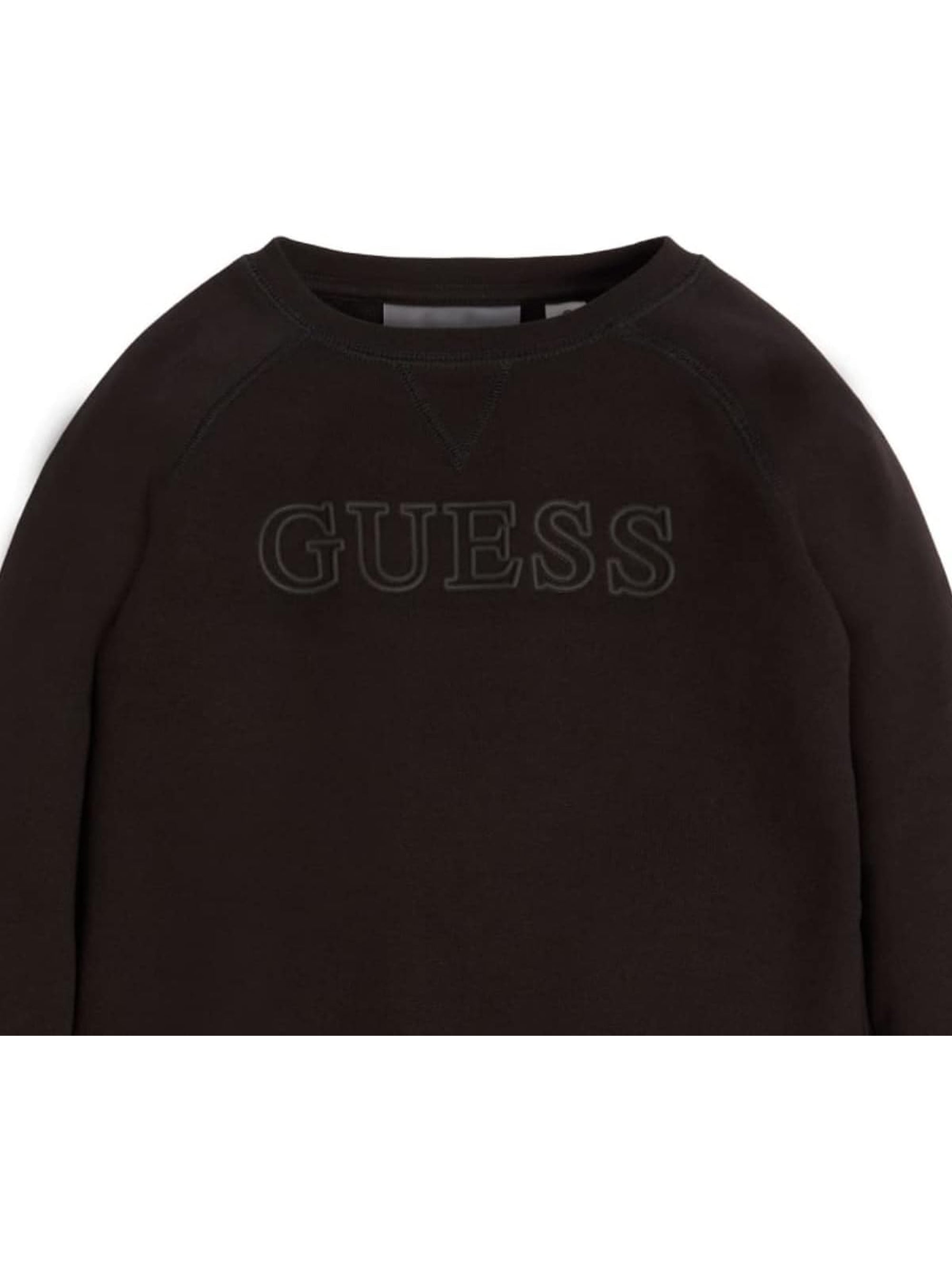 Felpa GUESS JR Bambino LS Nero