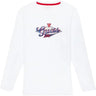 T-shirt GUESS JR Bambino LS Bianco