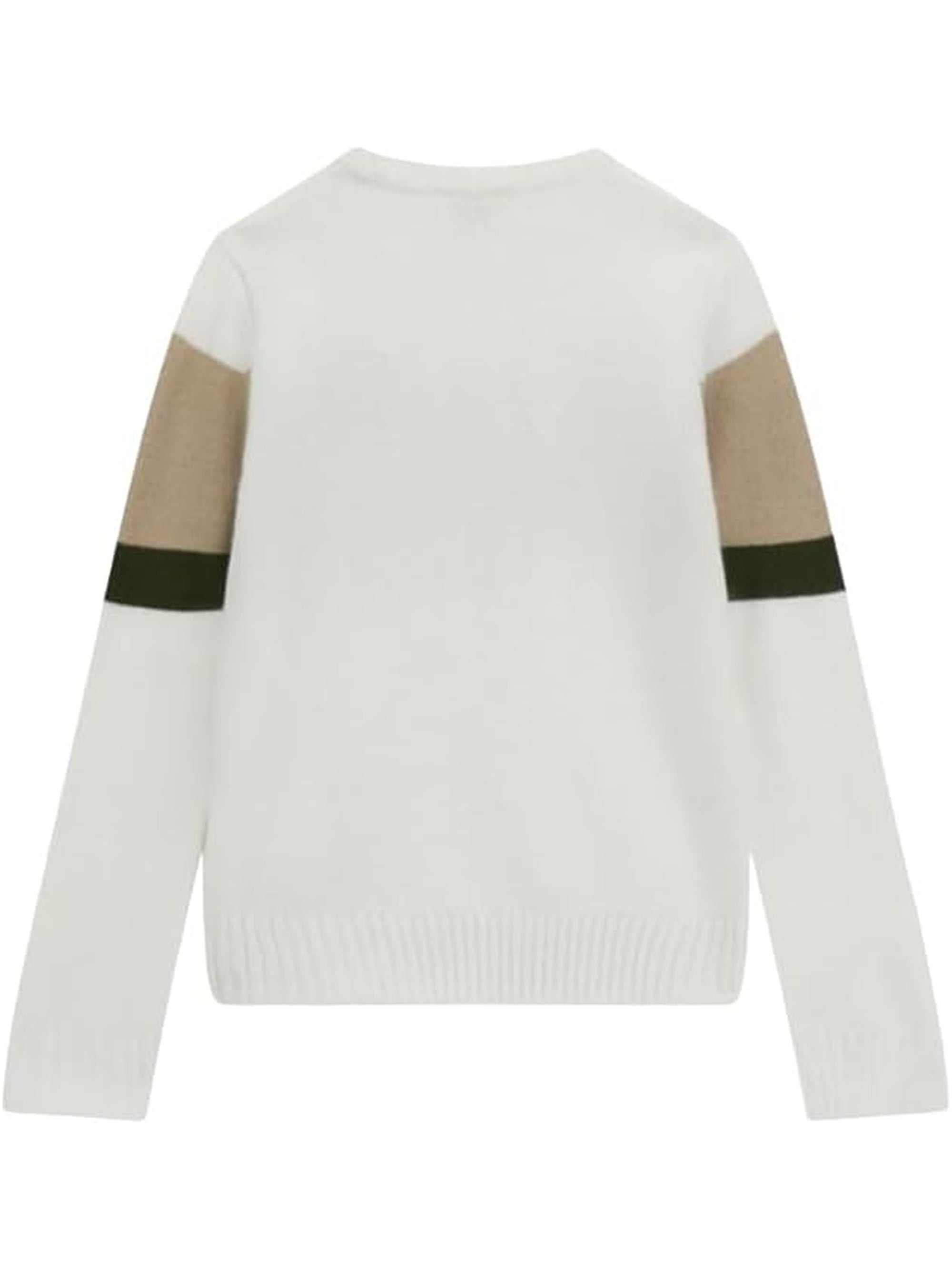 Pullover GUESS JR Bambino LS Bianco