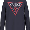 T-shirt GUESS JR Bambino LS Blu