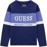 Pullover GUESS JR Bambino LS Blu