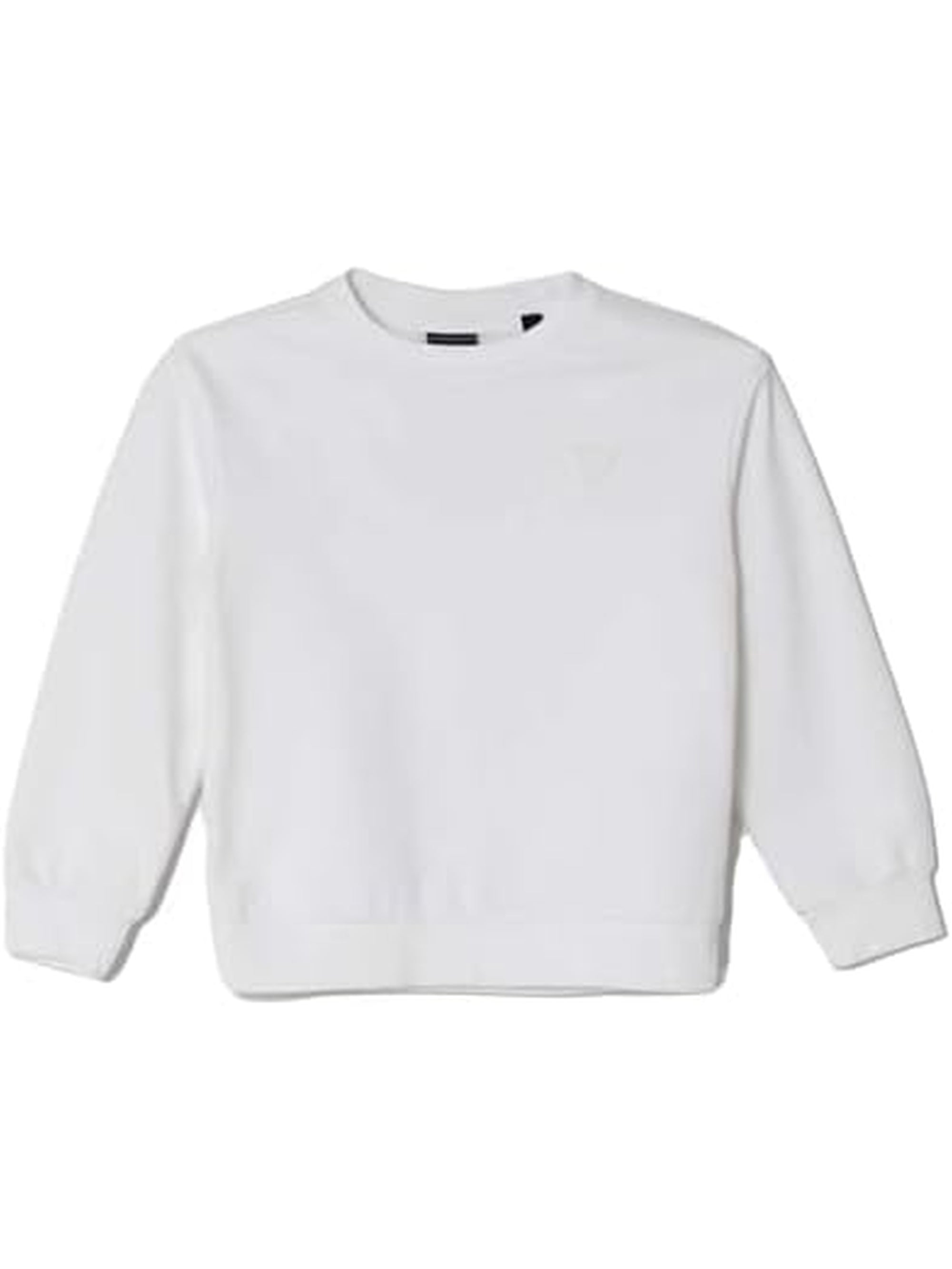 Felpa GUESS JR Bambino OVERSIZE Bianco