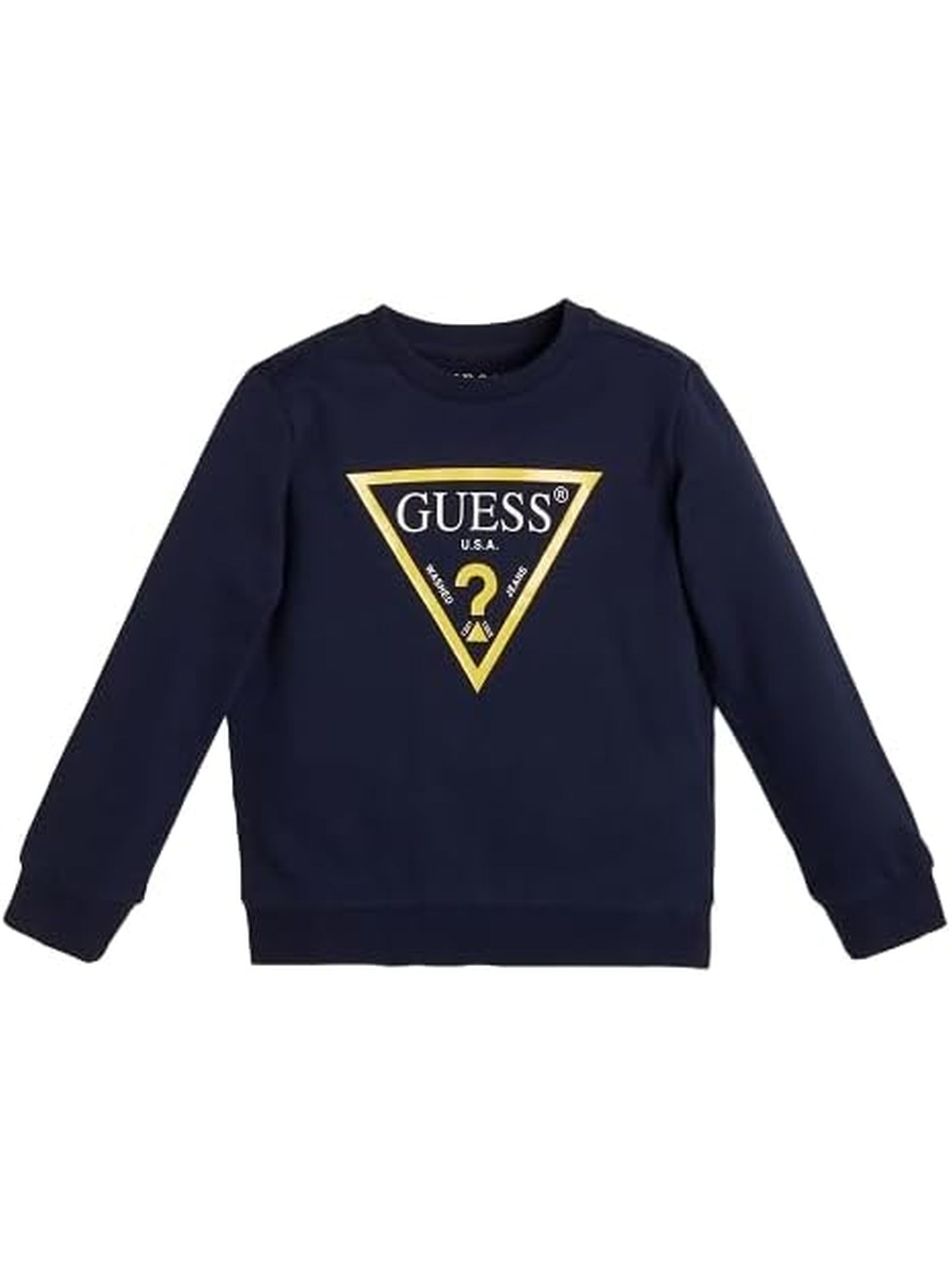 Felpa GUESS JR Bambino LS Blu