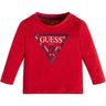 T-shirt GUESS JR Bambino LS Rosso