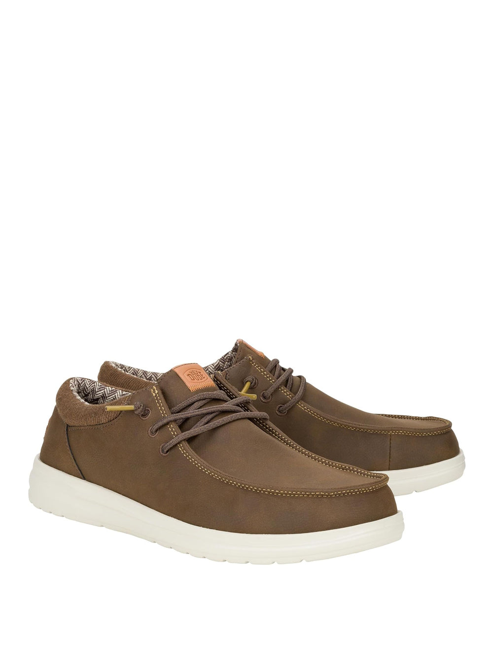 Mocassini Hey Dude Uomo Wally Grip Classic Marrone Hey Dude  Angolo dello Sport