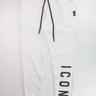 Pantalone Felpa ICON Uomo C/LOGO GRANDE Bianco