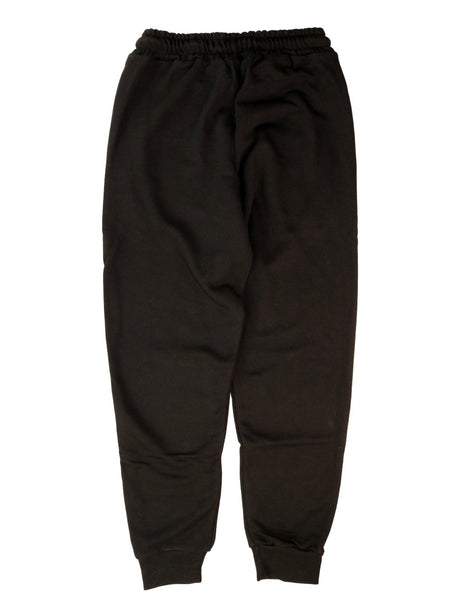 Pantalone Felpa Icon Uomo C/logo Su Gamba Nero Icon  Angolo dello Sport