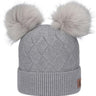 Cappello JAILJAM Donna RECYCLED DOUBLE POM Grigio