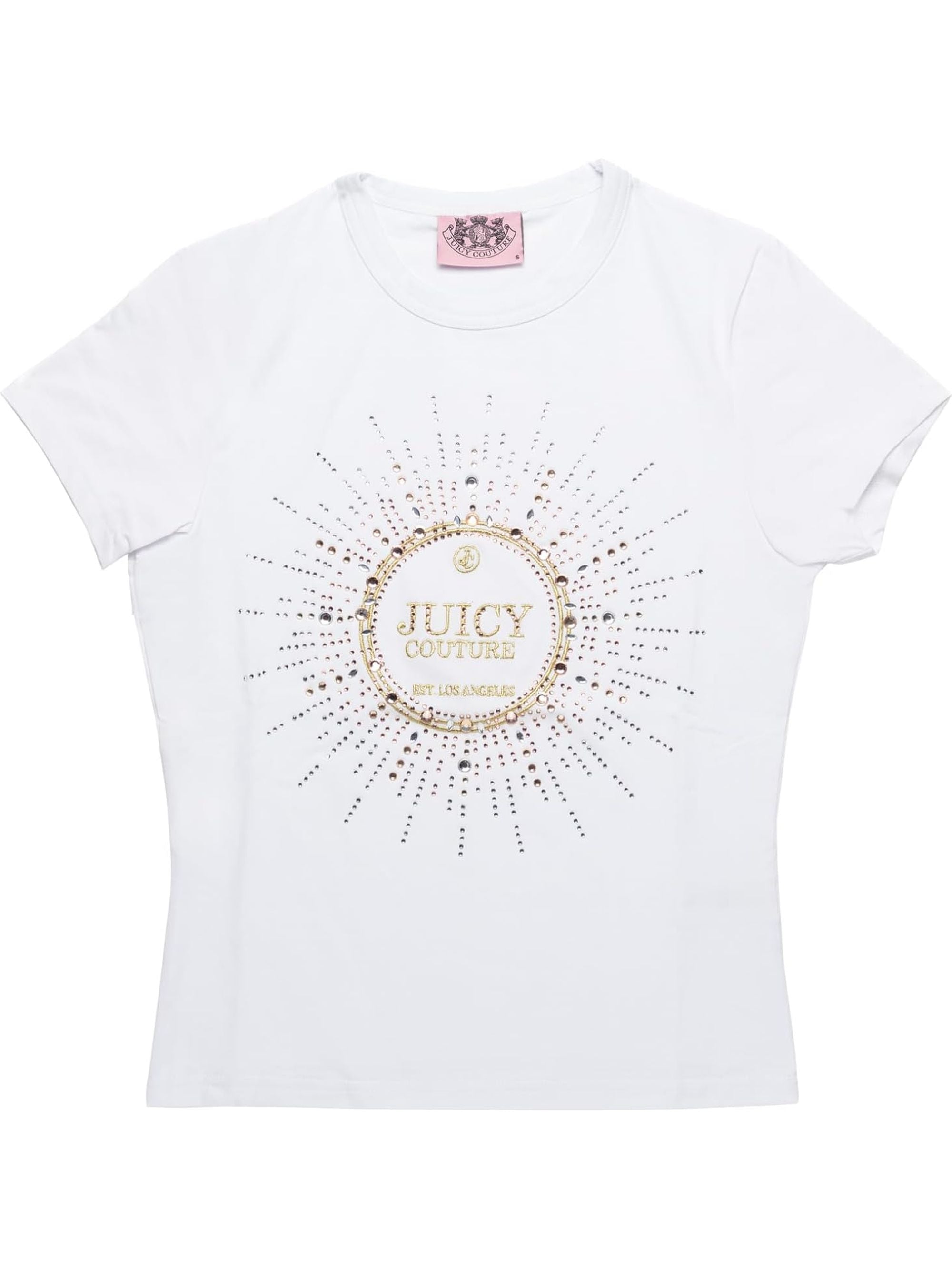 T-shirt JUICY COUTURE Donna HERITAGE Bianco