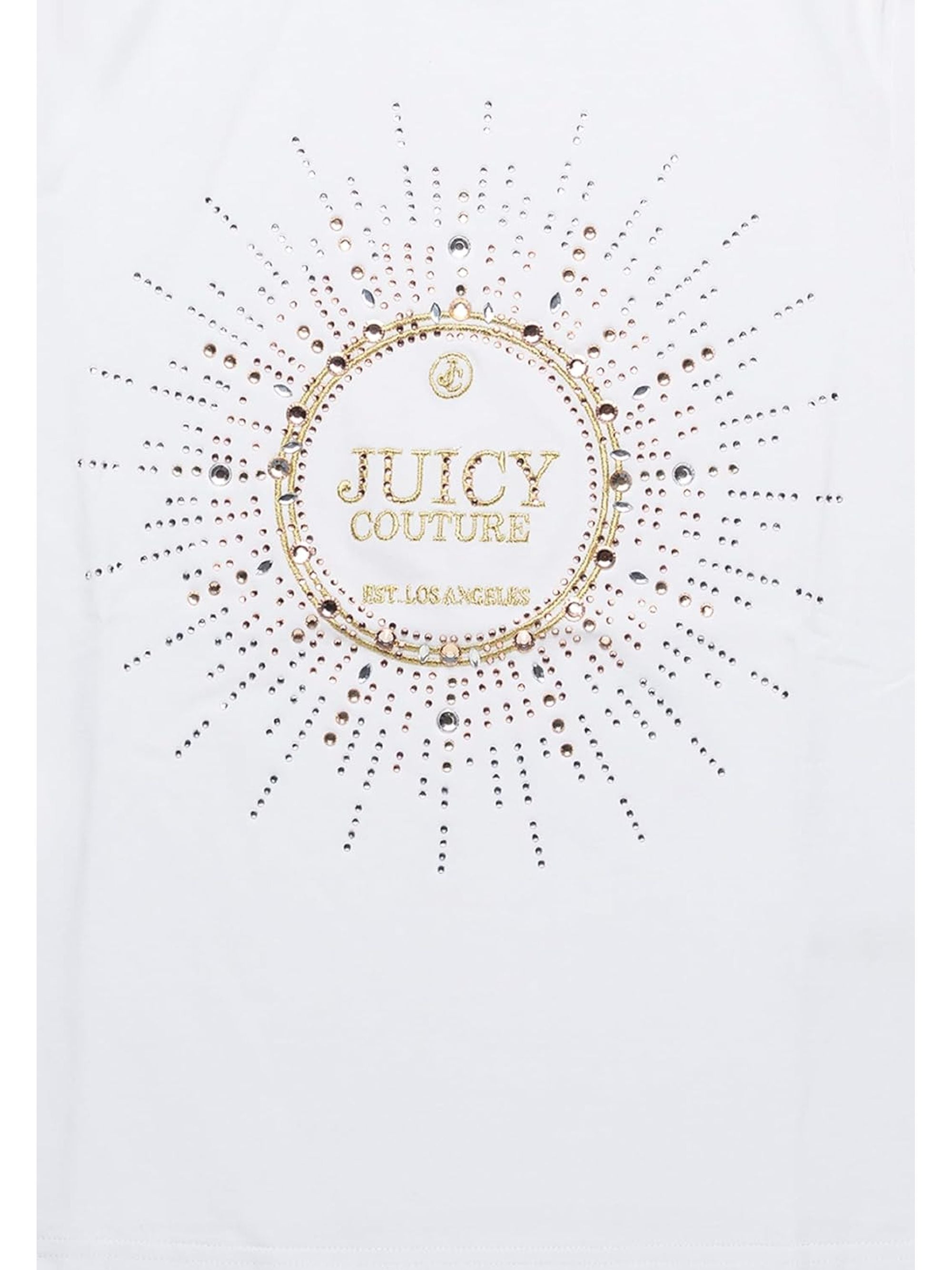 T-shirt JUICY COUTURE Donna HERITAGE Bianco