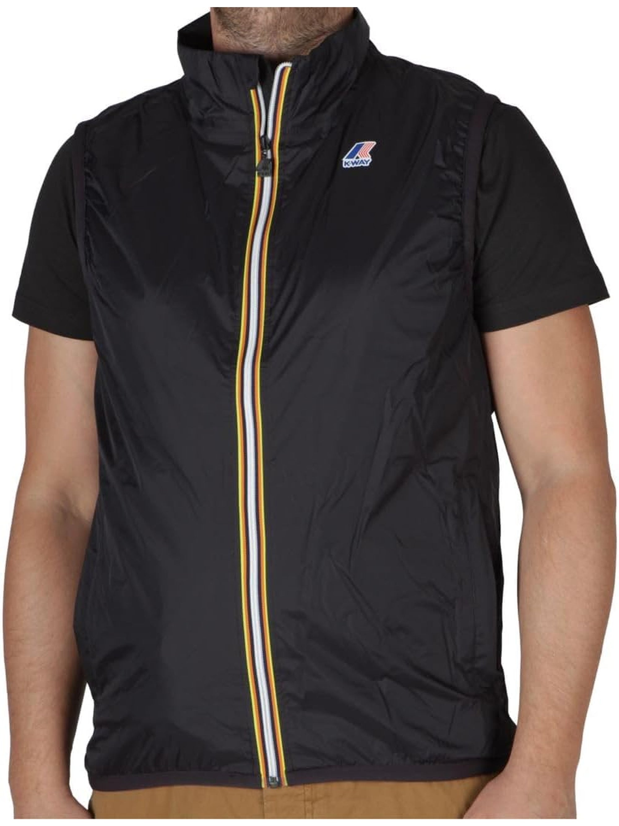 Gilet K-WAY Uomo LE VRAI 3.0 ROULAND WARM Nero