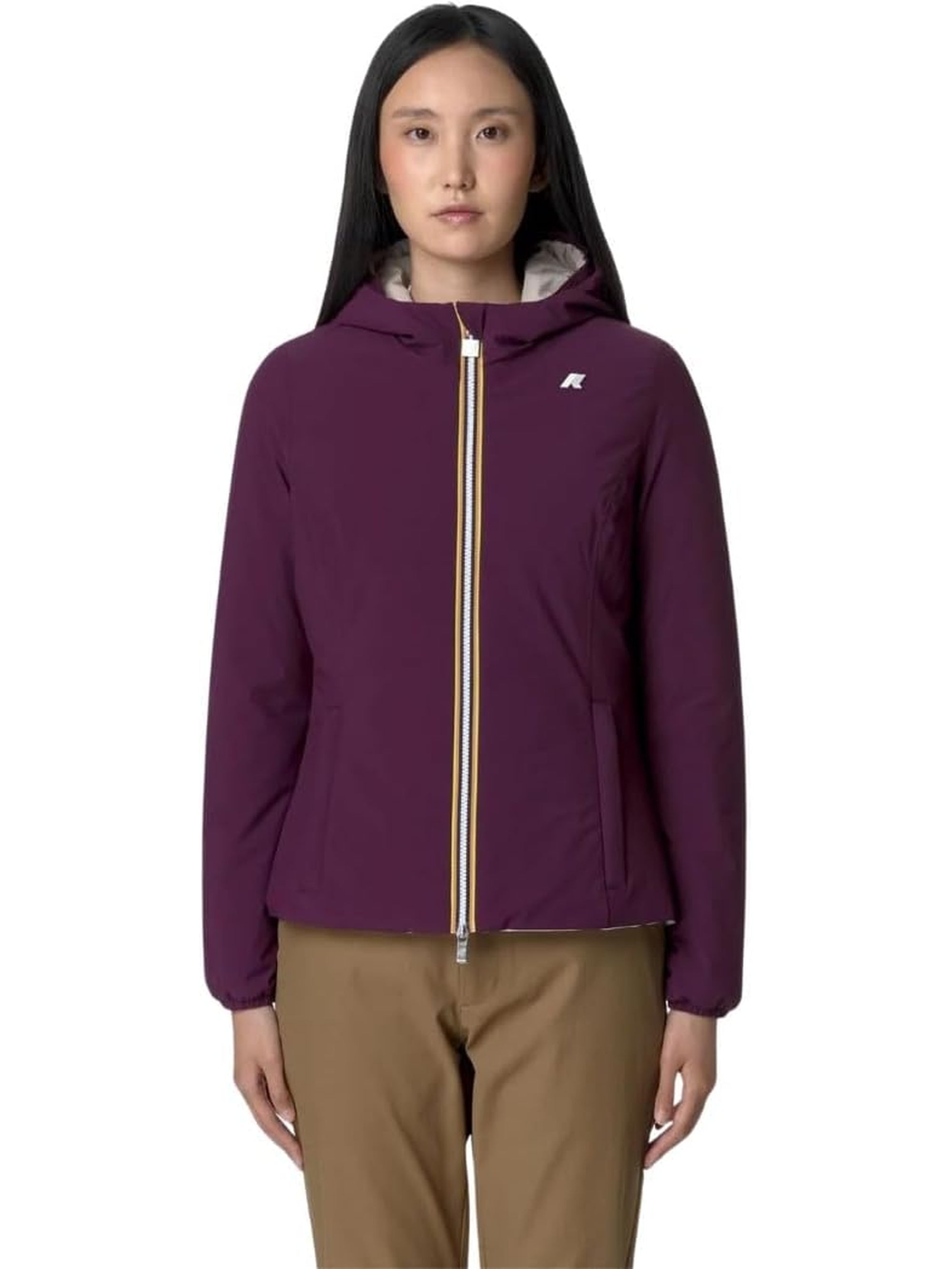 Giubbotto K-WAY Donna LILY ST WARM DOUBLE Viola