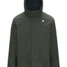 Giubbotto K-WAY Uomo JACKO TWILL MARMOTTA Verde