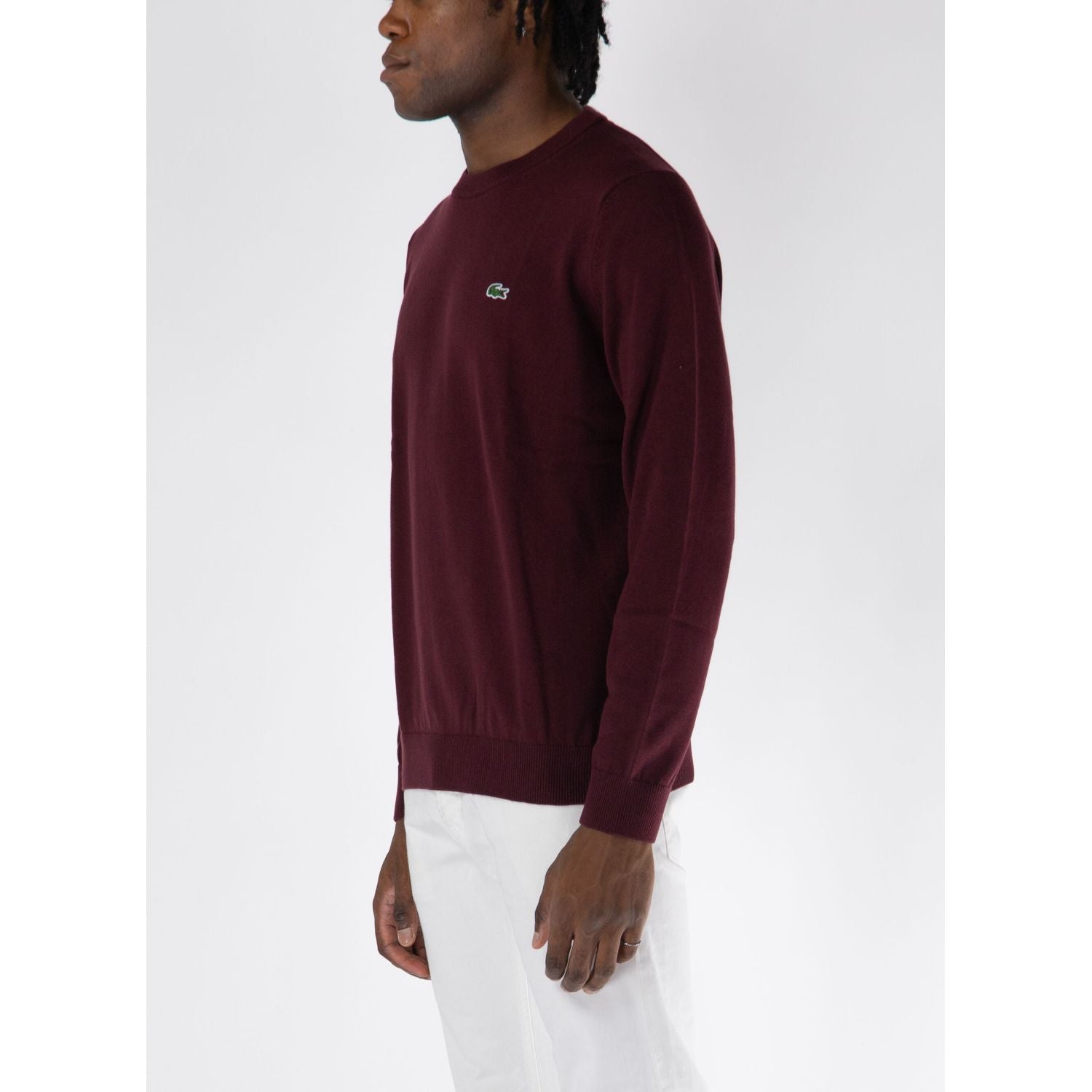 Pullover LACOSTE Uomo Bordeaux