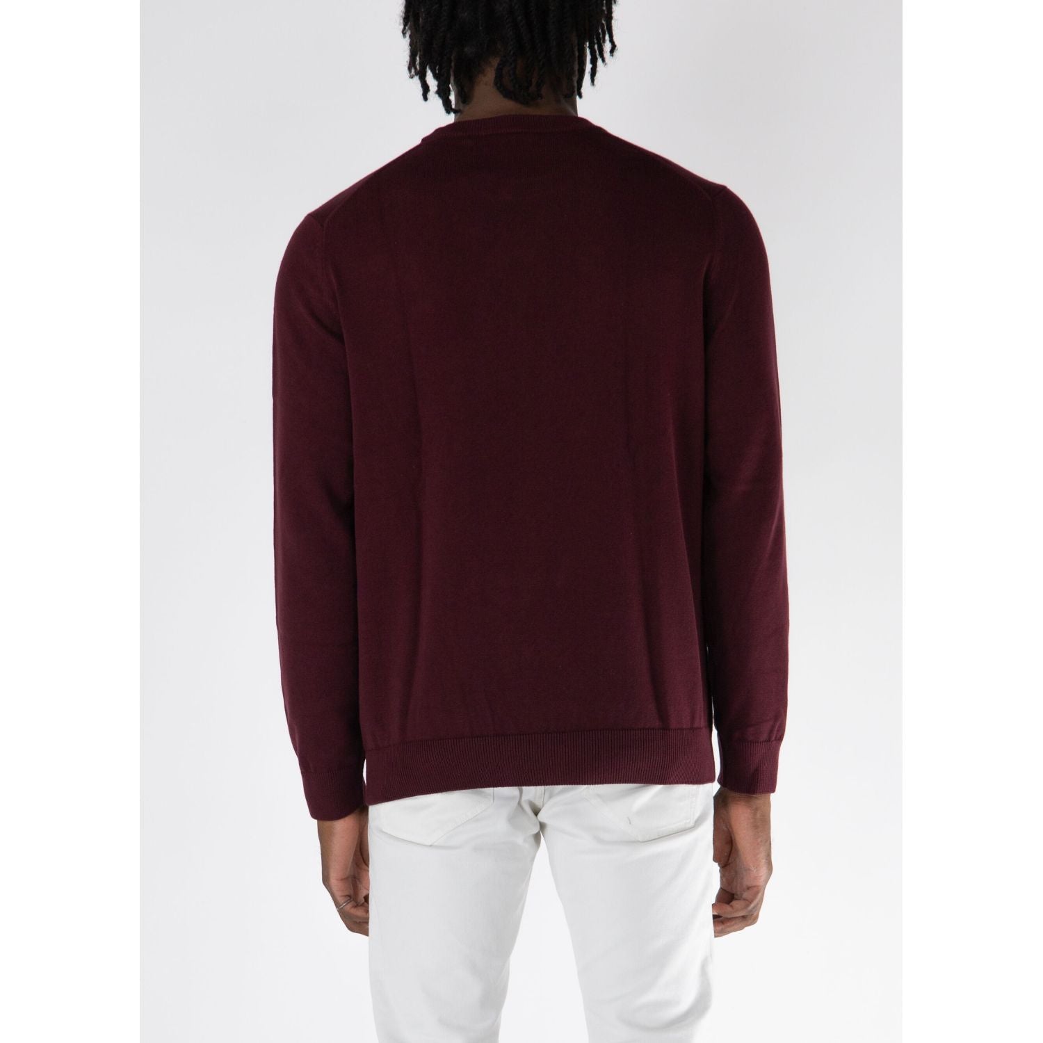 Pullover LACOSTE Uomo Bordeaux