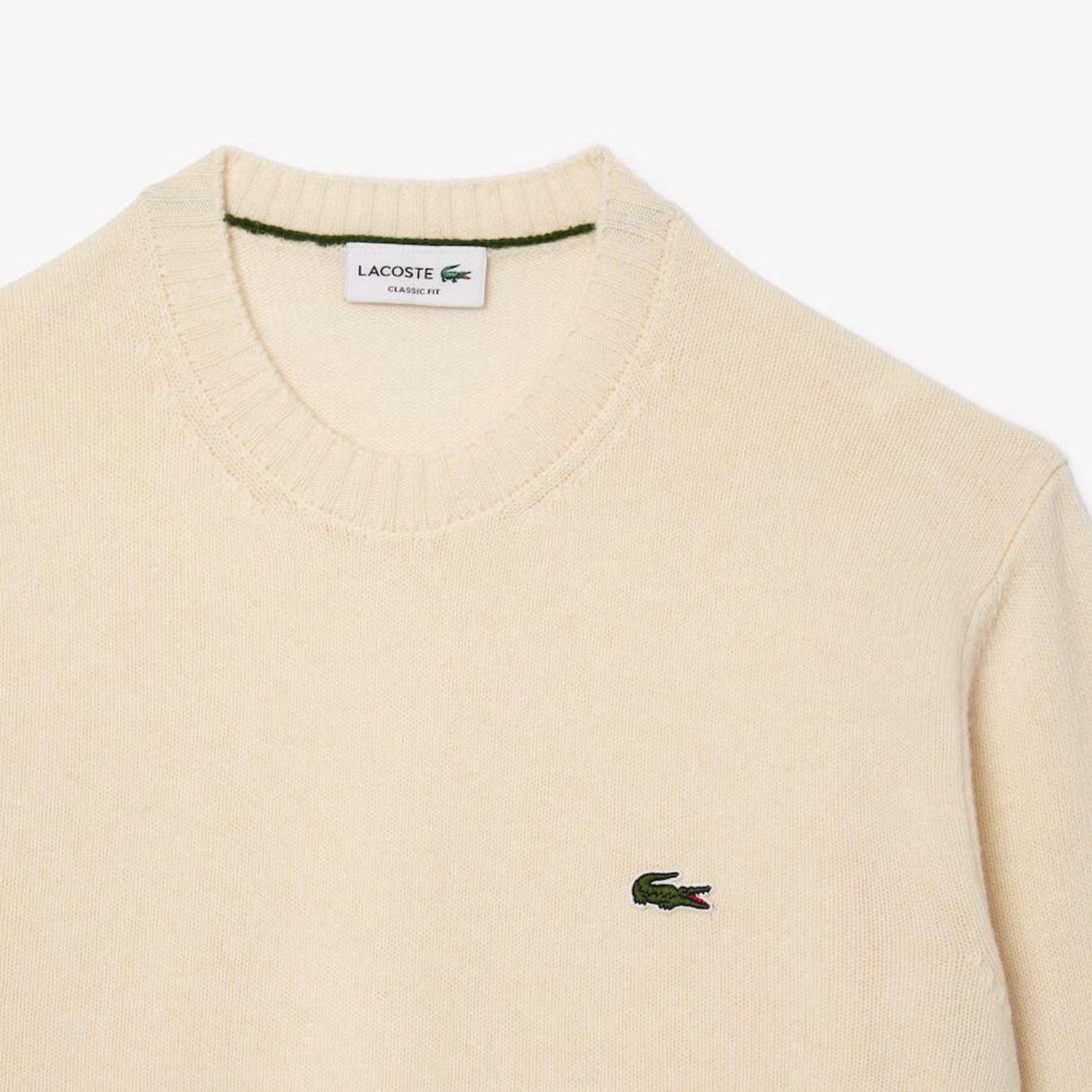 Pullover LACOSTE Uomo Avorio