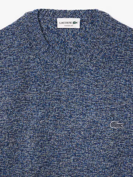 Pullover Lacoste Uomo Blu Lacoste  Angolo dello Sport