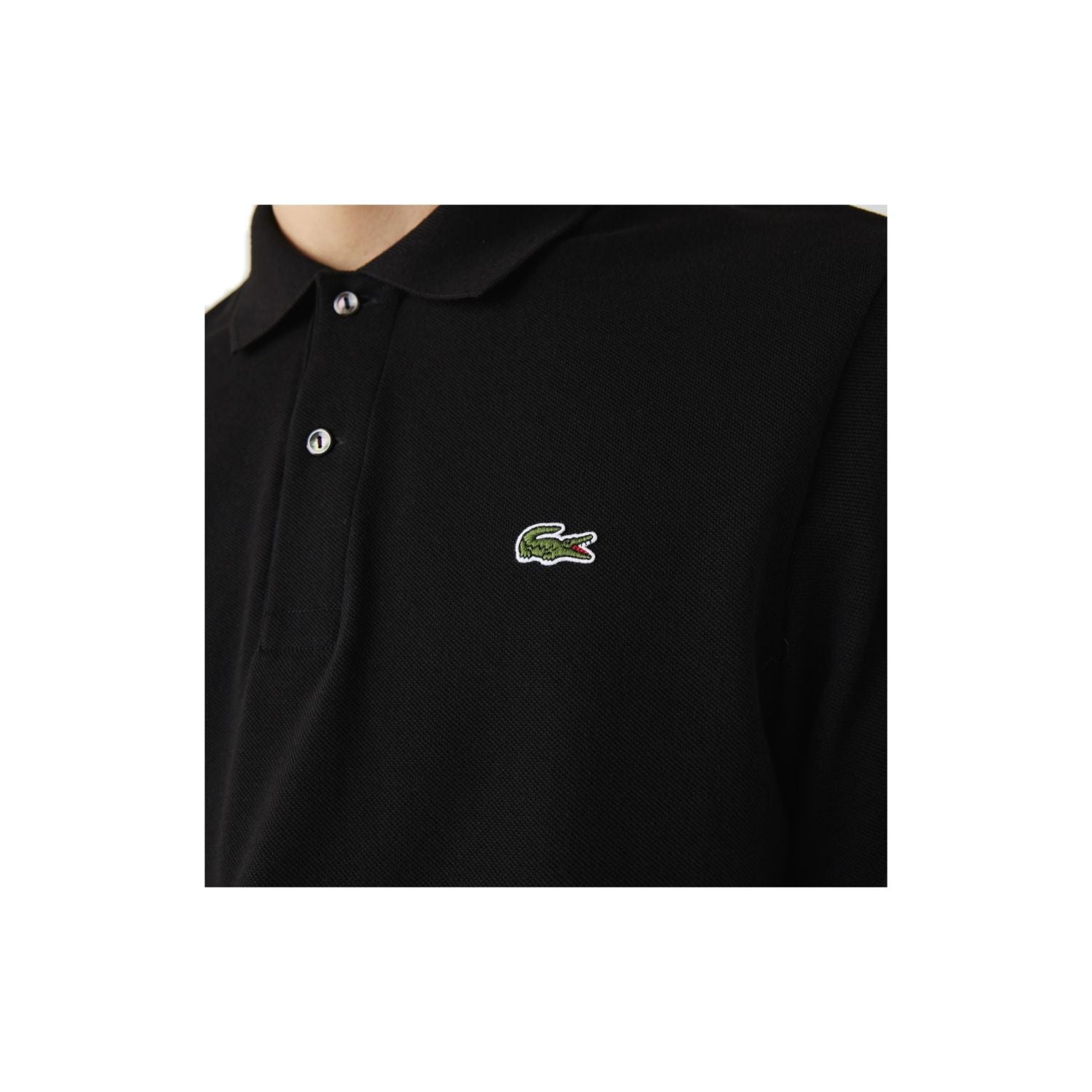 Polo LACOSTE Uomo Nero