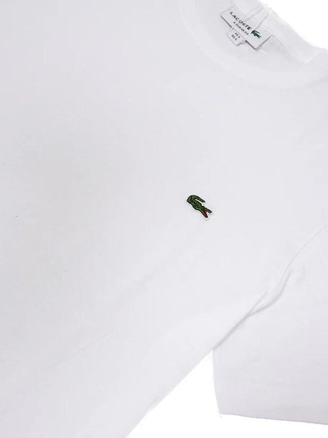 T-Shirt Lacoste Uomo Bianco Lacoste  Angolo dello Sport