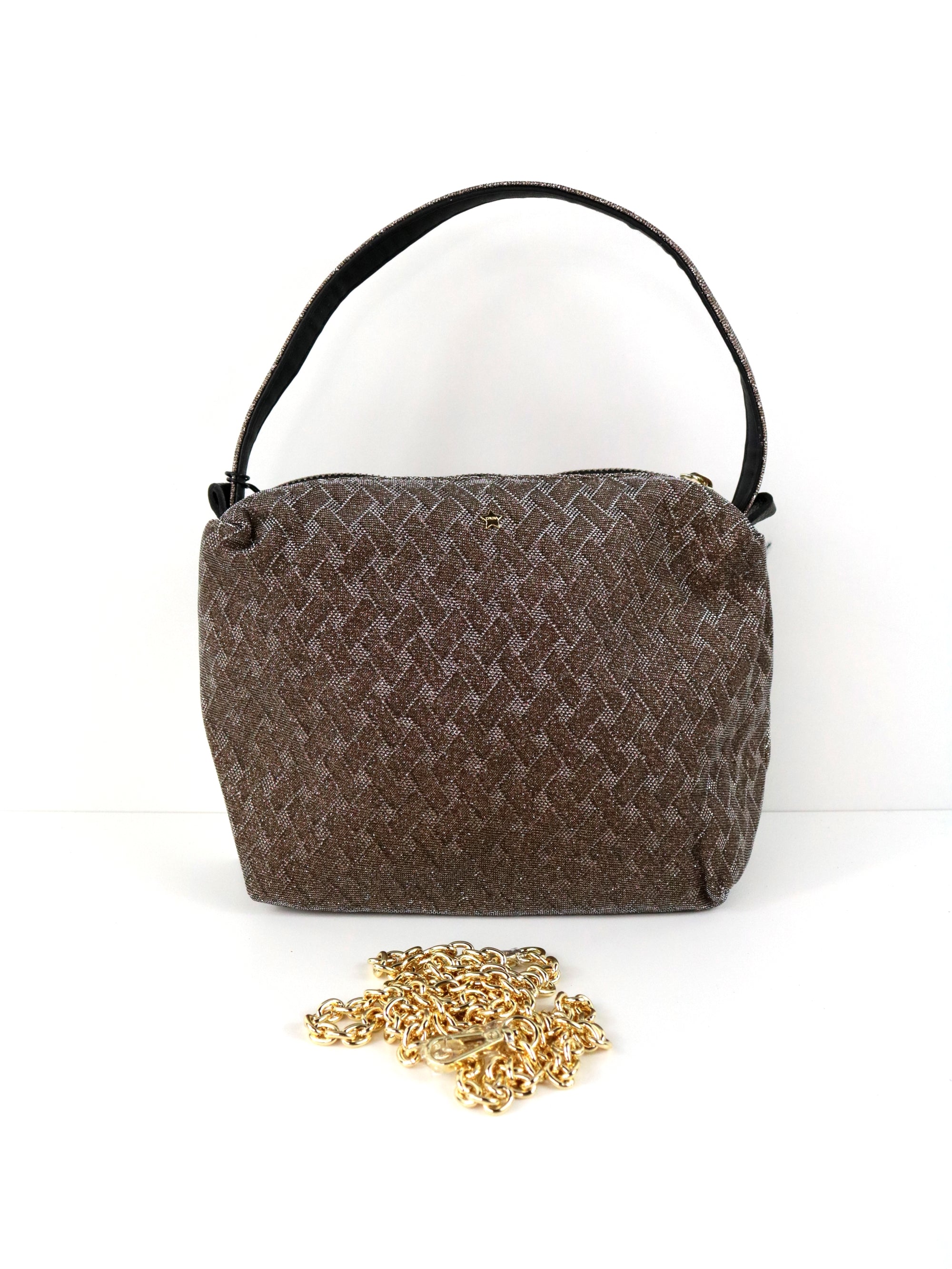 Borsa L'AURA Donna glitter Oro